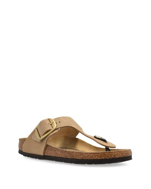 Birkenstock Brown Gizeh Slides