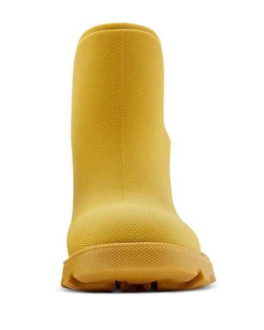 Burberry Yellow Marsh Rain Boots for men