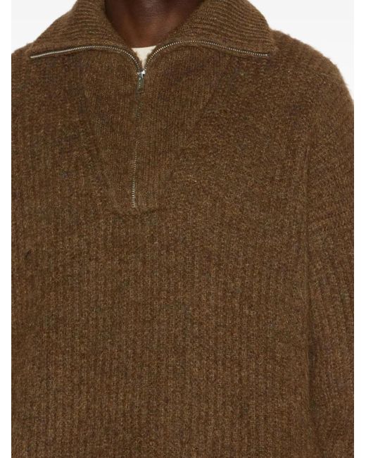 Isabel Marant Brown Dinan Sweater for men