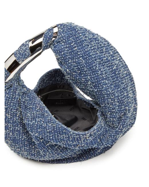 DIESEL Blue Grab-D Denim Tote Bag
