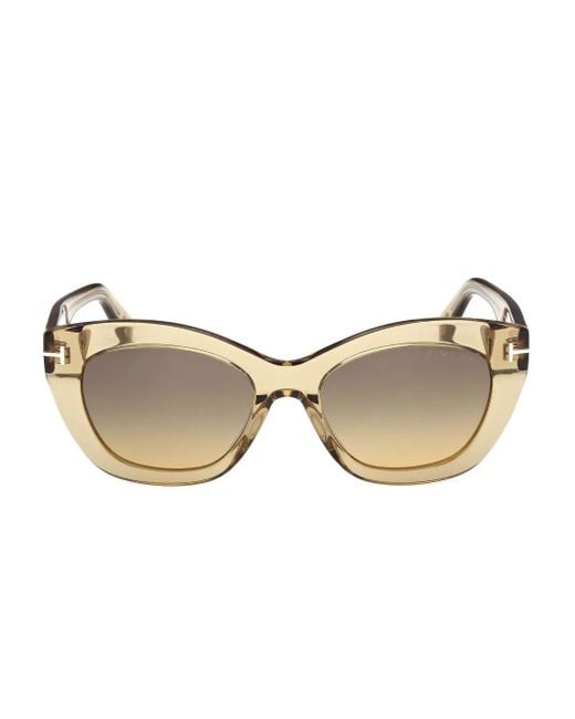 Tom Ford キャットアイ サングラス Natural