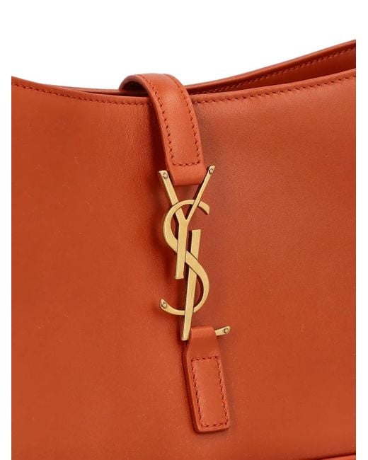 Saint Laurent Orange Mini Shoulder Bag For
