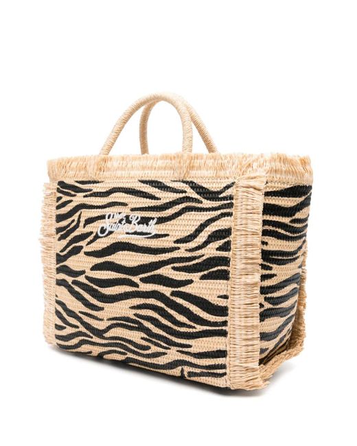 Mc2 Saint Barth White Colette Tote Bag