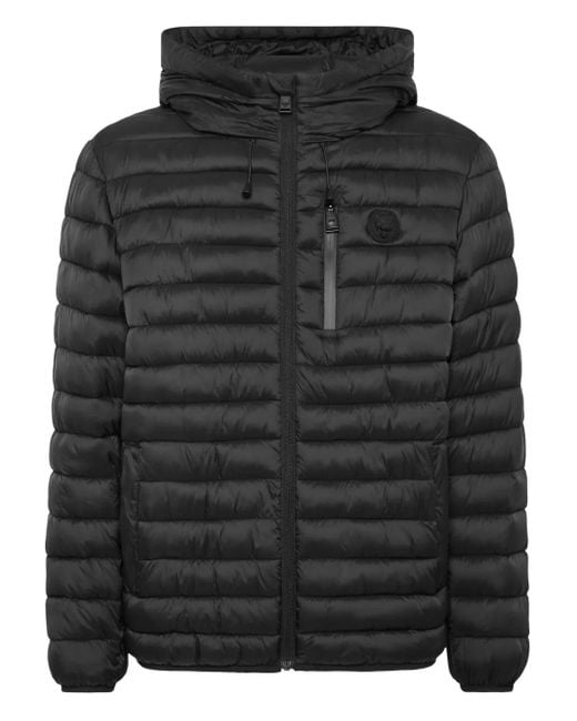 Philipp Plein Black Light Jacket Bollo Tiger for men