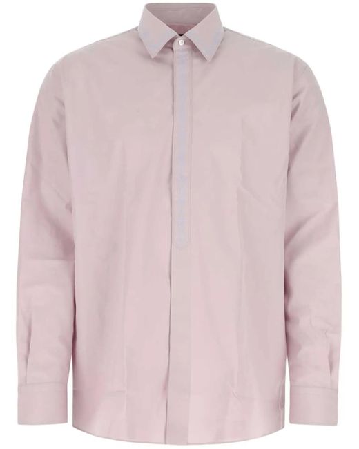 Fendi Pink Camicia for men