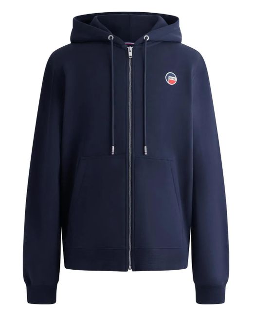 Fusalp Blue Vortico Zip-Up Hoodie for men
