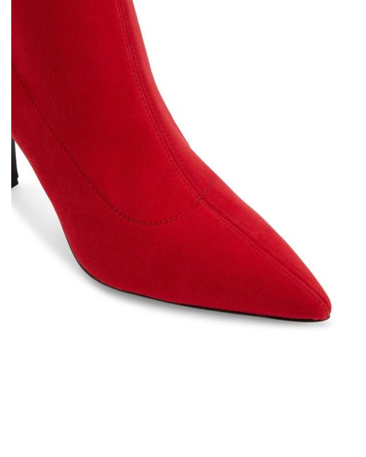 Stivali Cora 90mm a punta di Giuseppe Zanotti in Red
