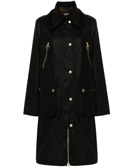 Barbour Black Cotton Ebberston Jacket