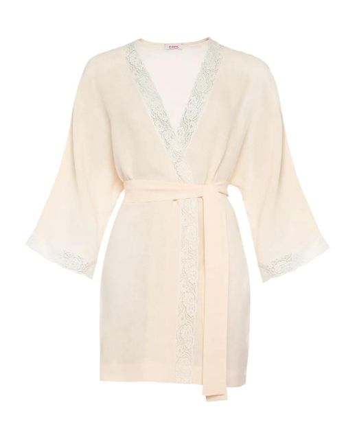 Eres Colline リネントップ White