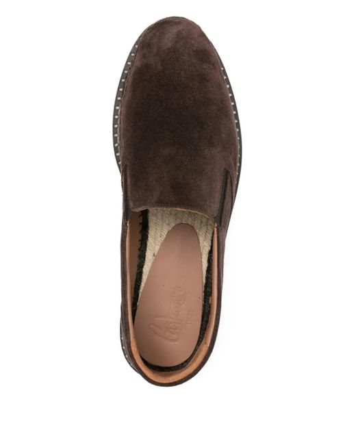 Castaner Brown Suede Espadrilles for men