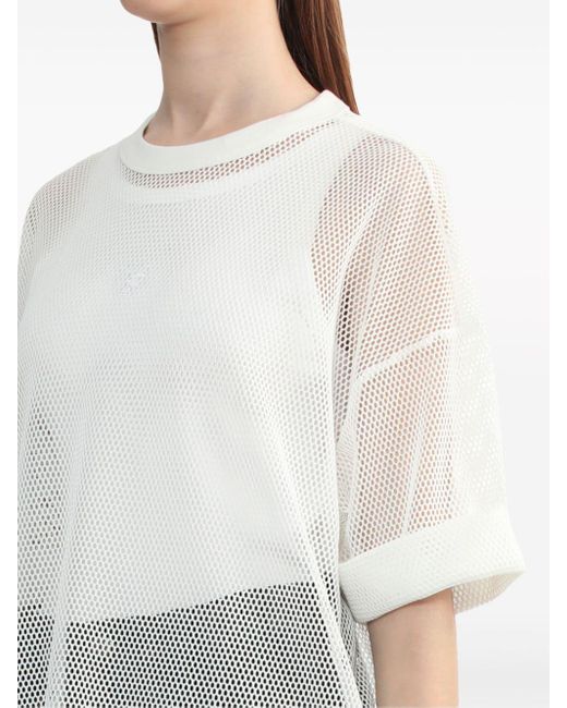 Izzue White Semi-transparentes Hemd