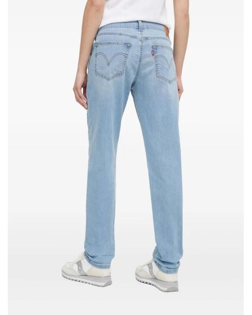 Levi's Blue Logo-Patch Jeans