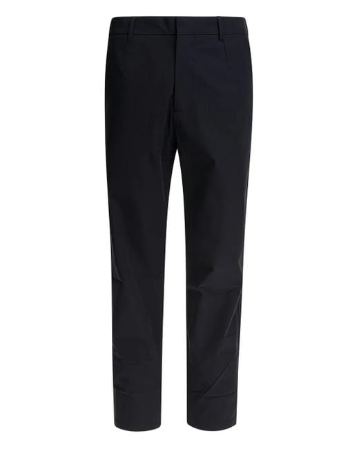 Norse Projects Blue Cuffed-Hems Tailored Trousers for men