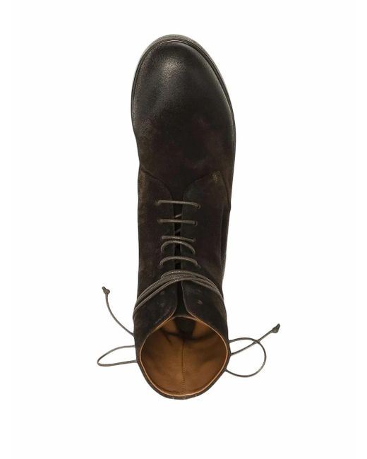 Marsèll Black Zucca Zeppa Leather Boots for men