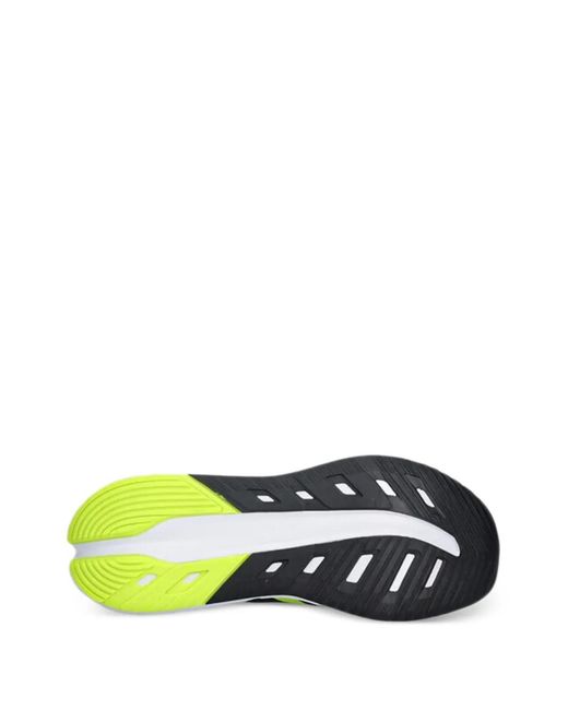 Adidas Green Striped Panelled Sneakers for men