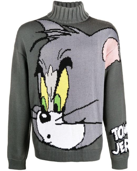 Pull Tom & Jerry Gcds pour homme en coloris Gray