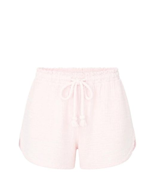 Xirena Pink Starla Drawstring Shorts