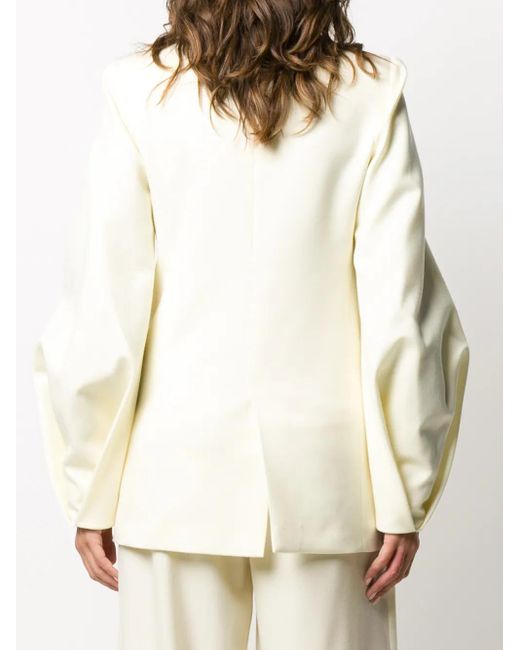 WANDERING Multicolor Balloon-Sleeve Blazer