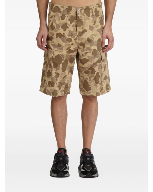 Carhartt Natural Camouflage Cargo Shorts for men