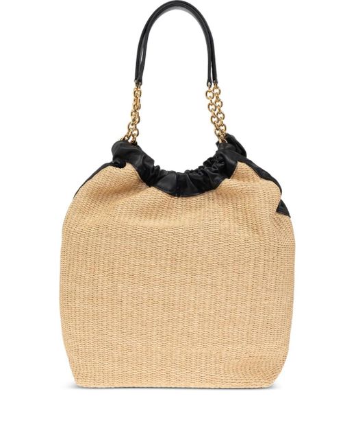 Bolso bombonera Miami DeMellier London de color Natural
