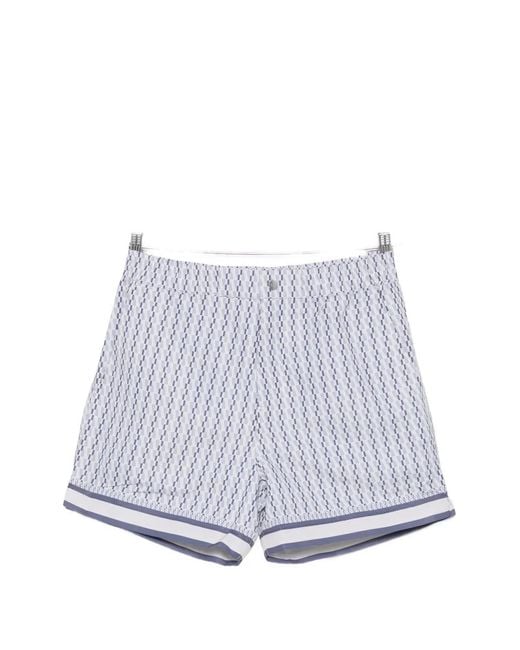 CHE White Galliano Swim Shorts for men