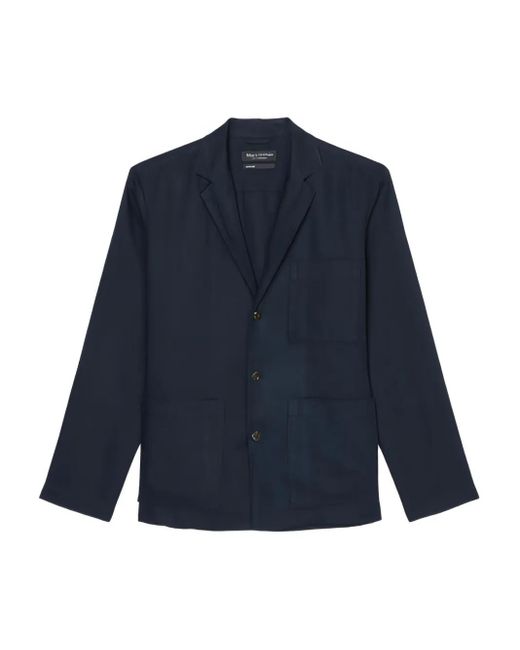 Marc O' Polo Blue Button-Down Blazer for men