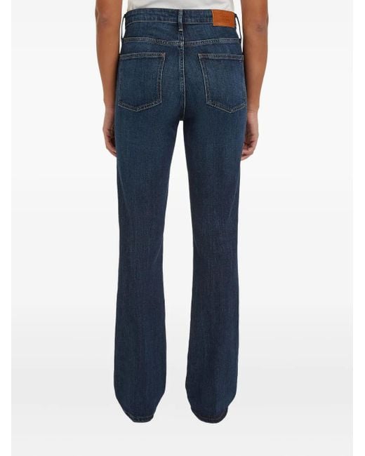 Tommy Hilfiger Blue Five-Pockets Bootcut Jeans