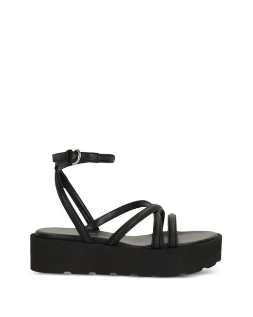 Gianvito Rossi Black Nadina Platform Sandals