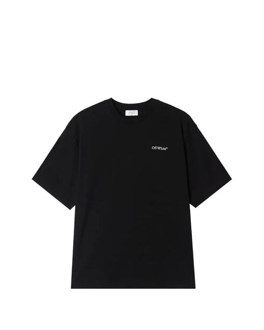 Off-White c/o Virgil Abloh Black T-Shirt Arrows À Logo Imprimé for men