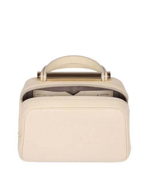 Valextra Natural Leather tote bag