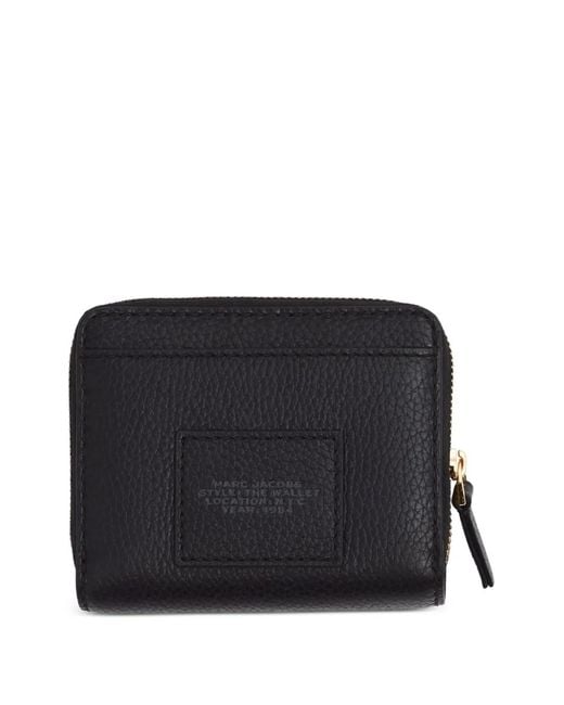 Marc Jacobs Black The Leather Mini Compact Wallet