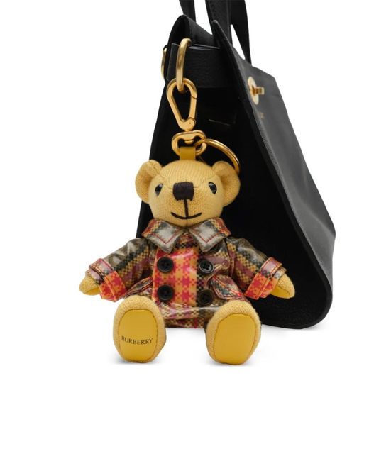 Burberry Metallic Thomas Bear Charm