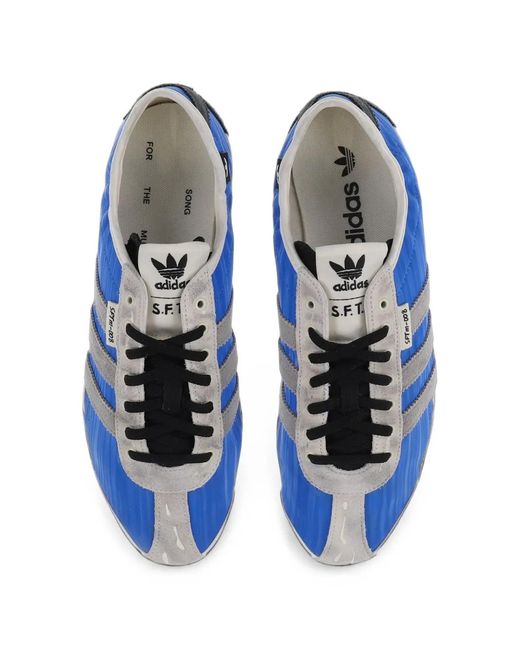 Song For The Mute Blue X Adidas Tokyo Low-Top Sneakers for men