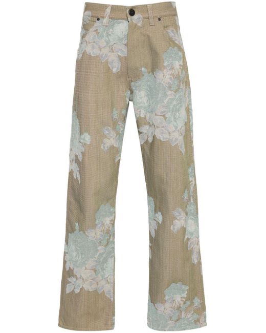 Vivienne Westwood Blue Ranch High-rise Straight Trousers