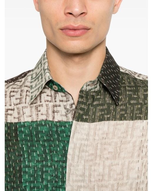 Camicia di Fendi in Multicolor da Uomo