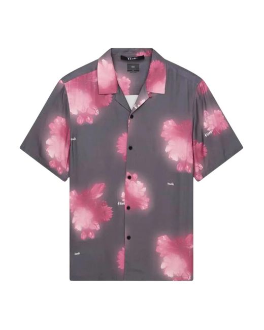 Camicia Cursed Resort di Ksubi in Pink da Uomo