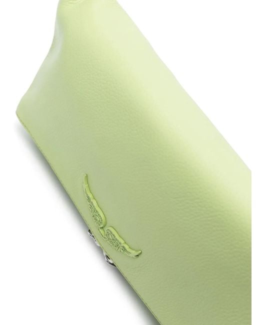 Zadig & Voltaire Green Rock Leather Crossbody Bag