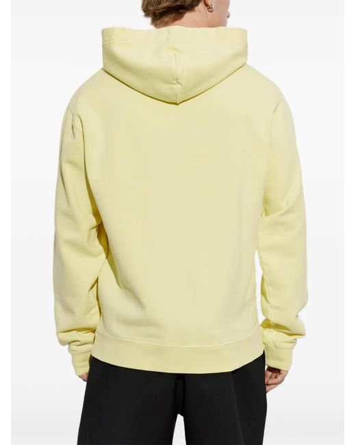 Jacquemus Yellow The Gros Grain Hoodie for men