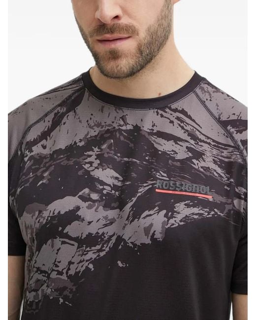 Rossignol Black Lightweight T-Shirt for men