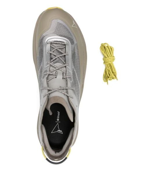 Roa White Sella Mountain Low-Top Sneakers for men