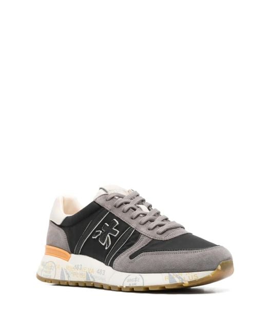 Premiata Gray Lander Sneakers for men