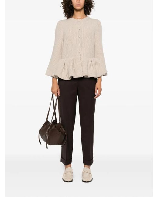 P.A.R.O.S.H. Gray Cuffed Trousers