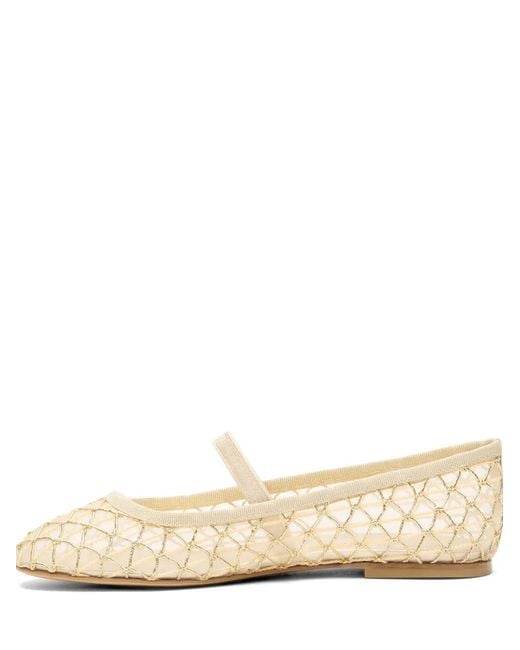 Casadei Natural Sifnos Ballet Flats