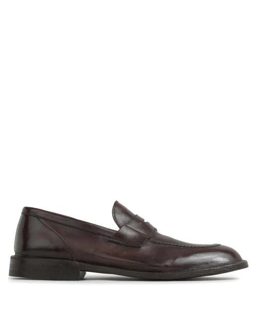 メンズ Green George レザーローファー Brown
