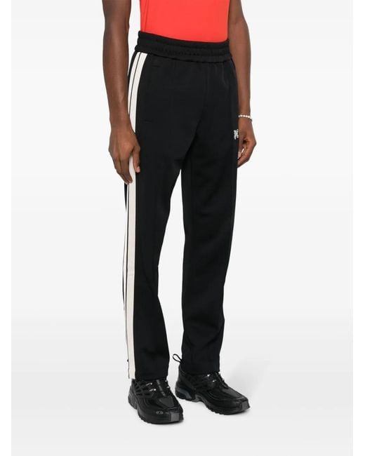 Palm Angels Black Classic Track Pants for men