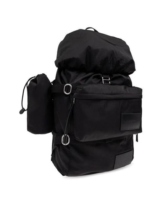 Jil Sander Black Backpack for men