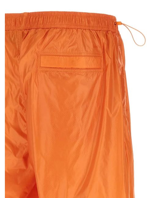 Laminar Orange Drawstring Shorts for men
