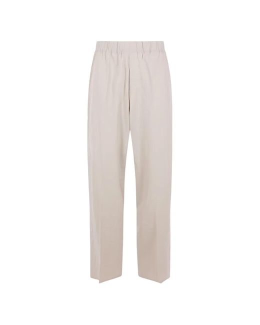 Veilance White Spere Sl Elasticated-Waist Trousers for men