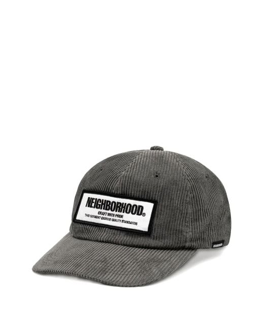 Neighborhood Baseballkappe Mit Cord-Patch in Black für Herren