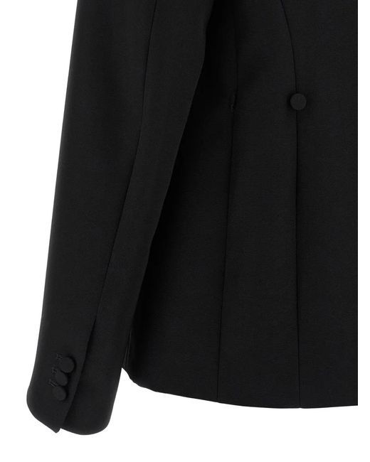 ARMARIUM Black Sveva Double-Breasted Blazer